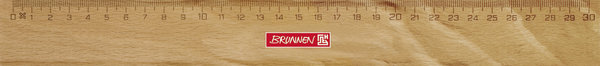 BRUNNEN 104974030 | Lineal Holz | 30 cm