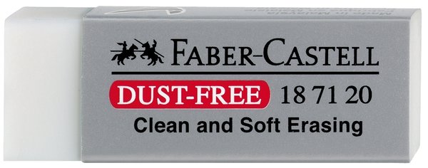 FABER-CASTELL 187120 | Radiergummi Dust-free | weiß