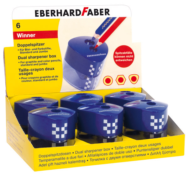 EBERHARD FABER 585133 |  Dosenspitzer Doppelspitzdose Winner | blau
