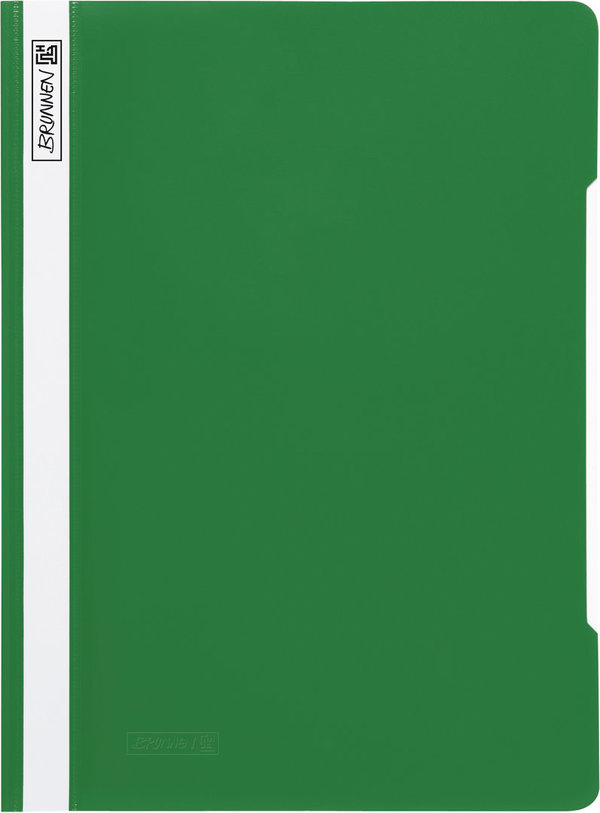BRUNNEN 102011050 | Schnellhefter PVC A4 | grün