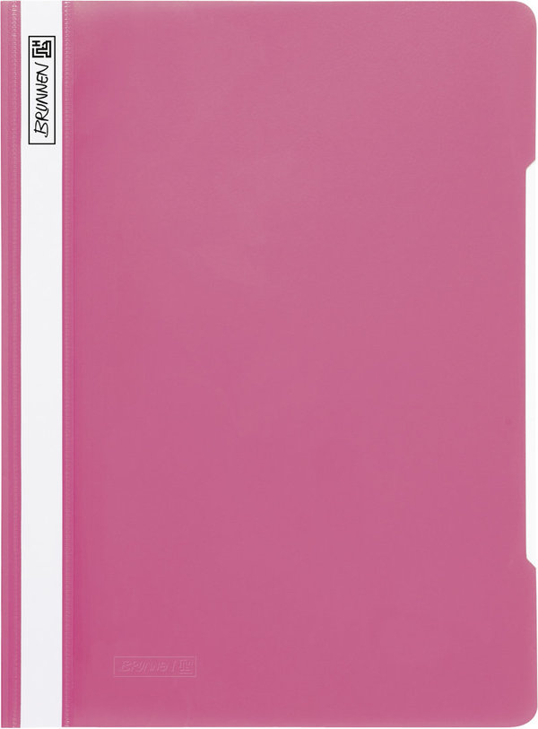 BRUNNEN 102011026 | Schnellhefter PVC A4 | pink