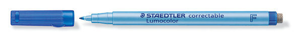STAEDTLER | Lumocolor correctable 305 F Folienstift blau