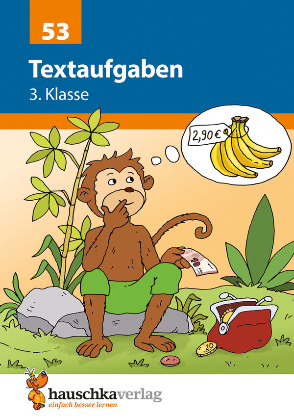 HAUSCHKA VERLAG hau53 | Textaufgaben 3. Klasse, A5- Heft