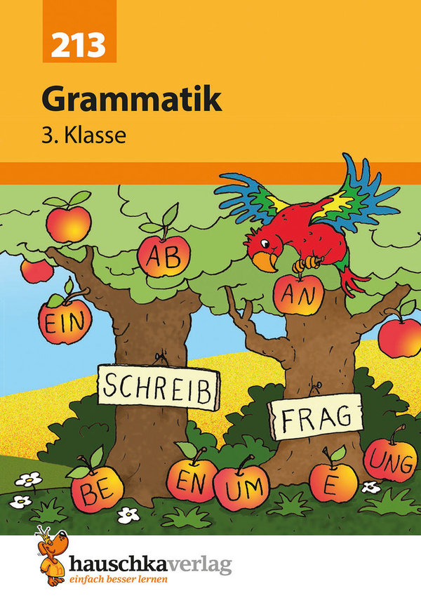 HAUSCHKA VERLAG hau213 | Grammatik 3. Klasse, A5- Heft