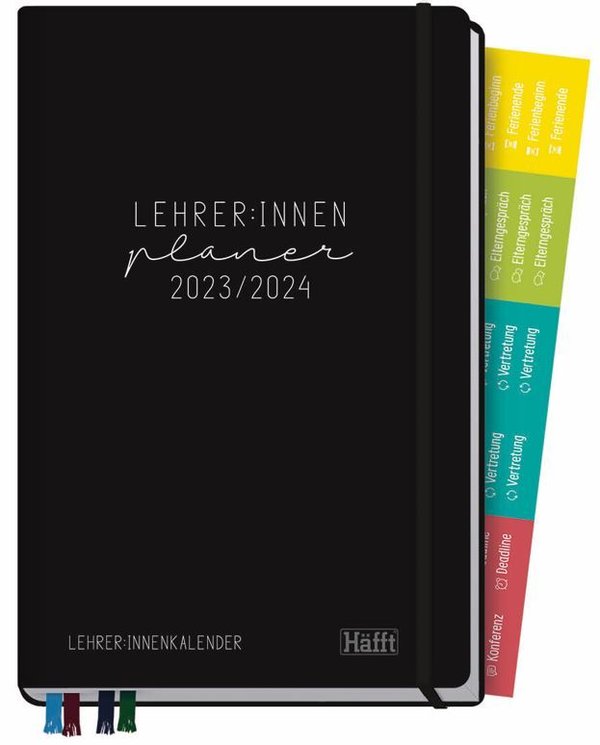 HÄFFT | Lehrer:innen Planer 2023/2024 | Lehrerkalender A5+