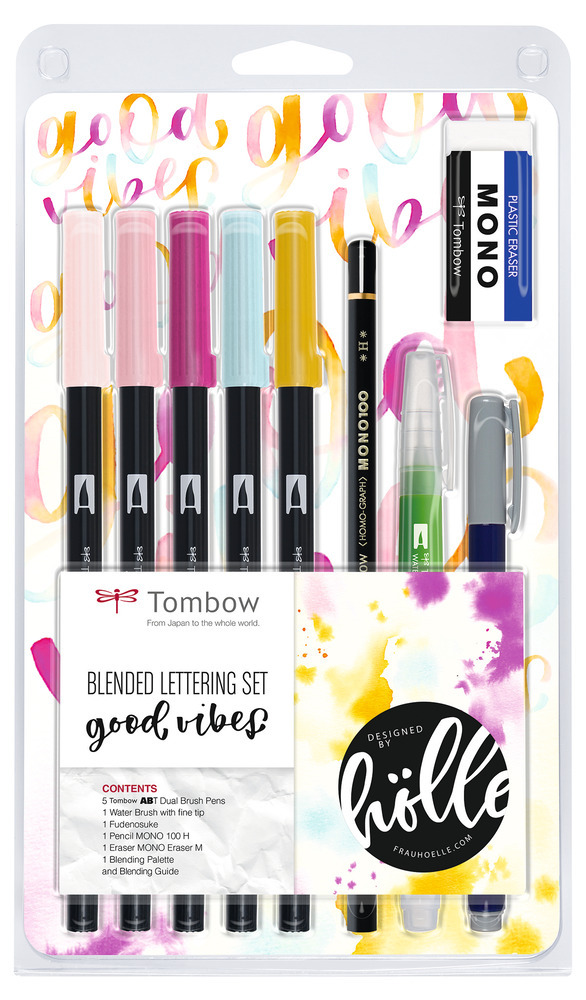 TOMBOW BS-FH2 | Blended Lettering Set Good Vibes