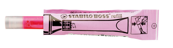 Tinte zum Nachfüllen | STABILO BOSS ORIGINAL Refill | pink | STABILO