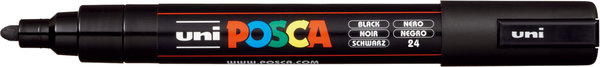 POSCA | Marker UNI POSCA PC-5M | Rundspitze mittelfein | 1.8mm - 2.5mm | verschiedene Farben