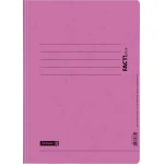 Ein rosa Schnellhefter aus Karton von Brunnen.