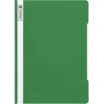 Ein dunkelgrüner Schnellhefter aus PP Kunststoff von Brunnen.