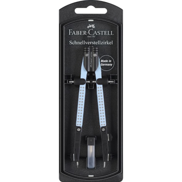 Schnellverstellzirkel GRIP | sky blue | FABER-CASTELL