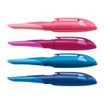 Ergonomischer Schulfüller für Linkshänder mit Anfänger-Feder A | EASYbirdy | Einzelstift | verschiedene Farben | STABILO