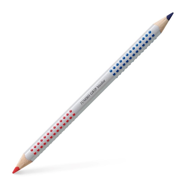 Silbentrennstift Jumbo | rot/blau | FABER-CASTELL