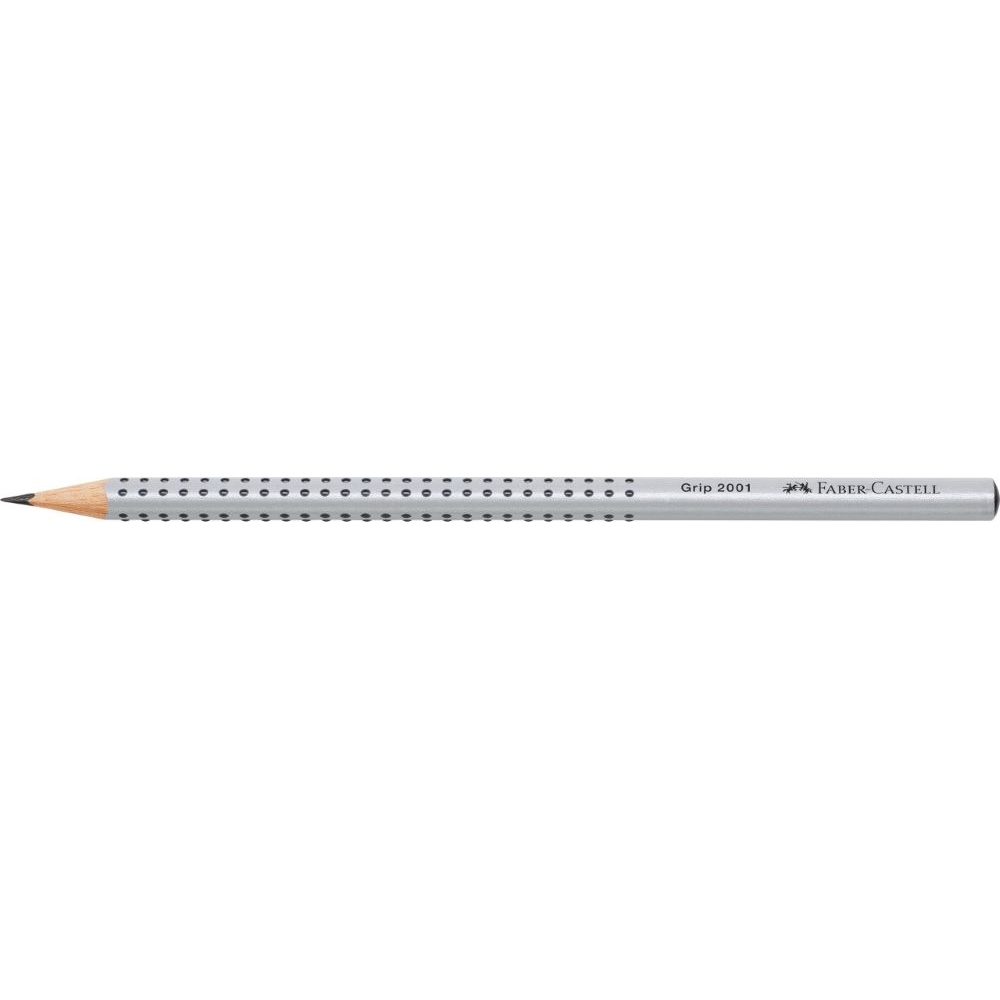 Bleistift Grip 2001 | B | silber | FABER-CASTELL – Bild 2