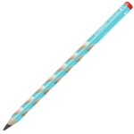 STABILO EASYgraph S Bleistift für für Rechtshänder in der Farbe blau, Schrägansicht.