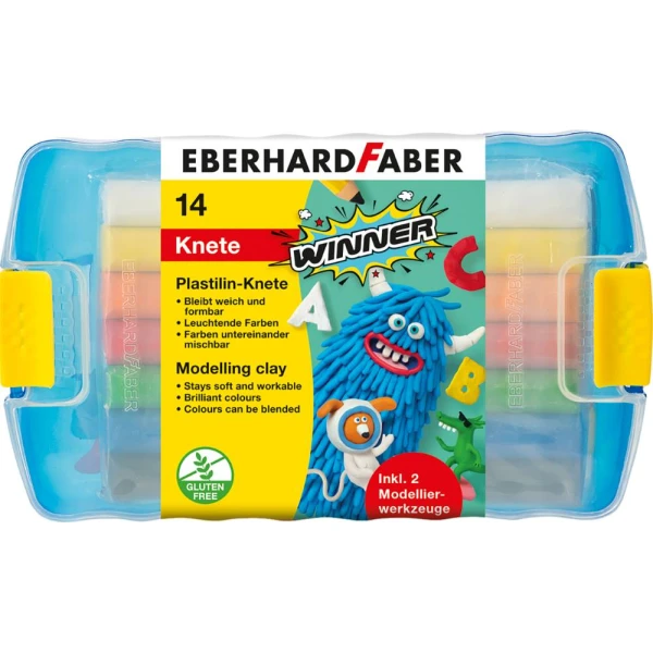 Plastilin-Knete Winner | 14er Box | EBERHARD FABER