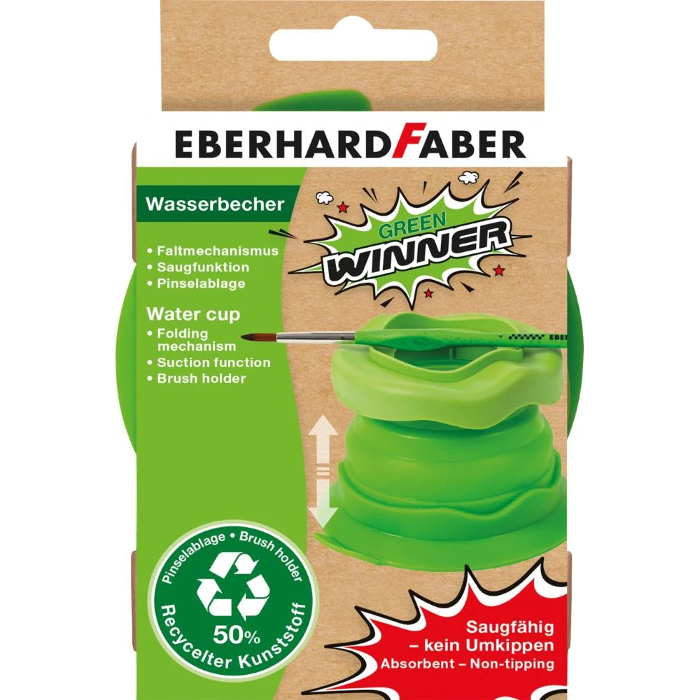 Malbecher Green Winner | grün | EBERHARD FABER