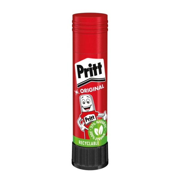 Pritt Klebestift Lösungsmittelfrei 11g, Frontalansicht.
