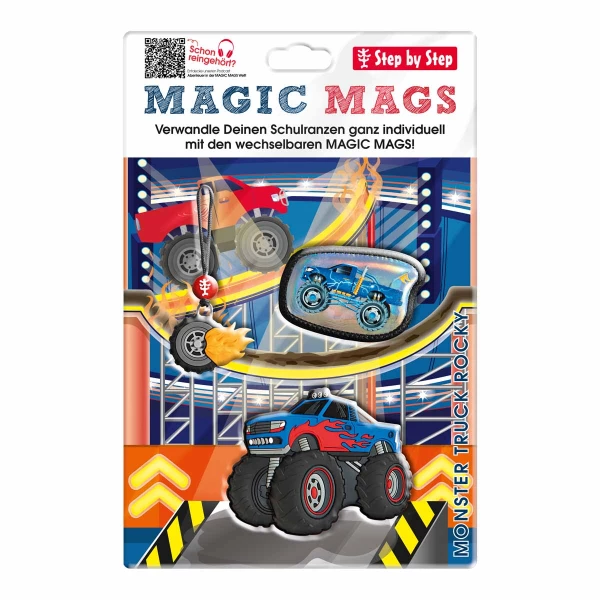 Magic Mags | Monster Truck Rocky | STEP BY STEP