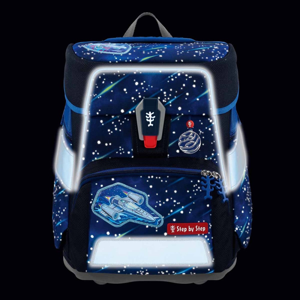 Schulranzen Space Reflect | Star Shuttle Elio | Special Edition | STEP BY STEP – Bild 6