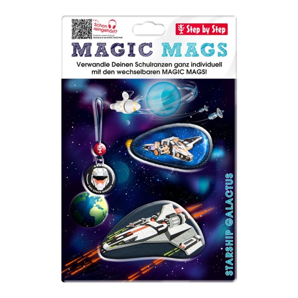 Magic Mags | Starship Galactus | STEP BY STEP