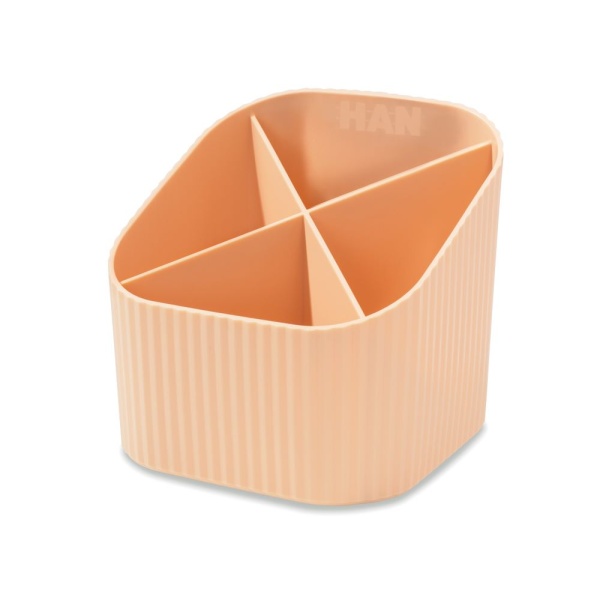 Schreibtischköcher RE-X-LOOP | verschiedene Farben | HAN - pastellorange