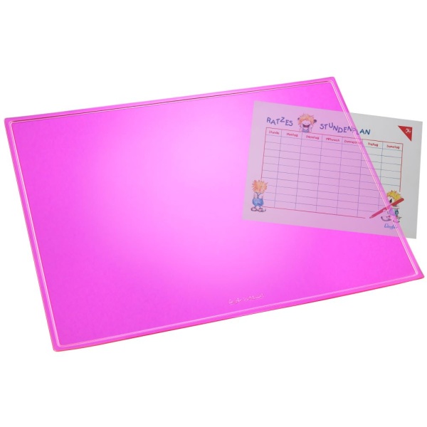 Schreibunterlage | Durella Transluzent | pink | LÄUFER