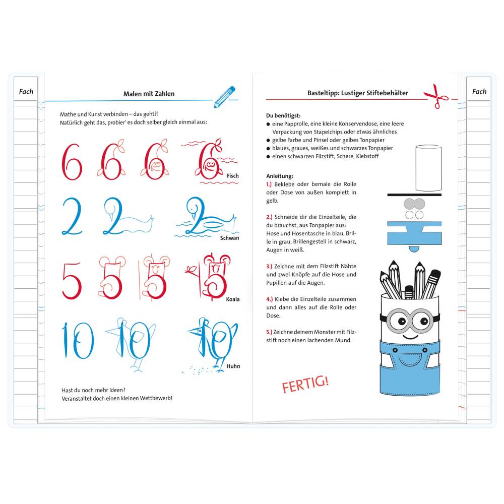 Hausaufgabenheft "für clevere Faule" | A5 | Star Wars | ROTH – Bild 4