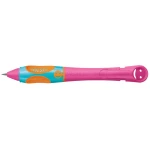 PELIKAN griffix Druck-Bleistift für Rechtshänder in der Farbe lovely pink, Seitenansicht mit ausgefahrener Mine.