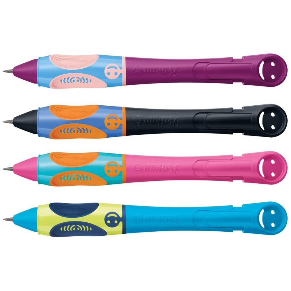 Ergonomischer Druck-Bleistift für Linkshänder | PELIKAN griffix | Einzelstift | HB | verschiedene Farben | PELIKAN