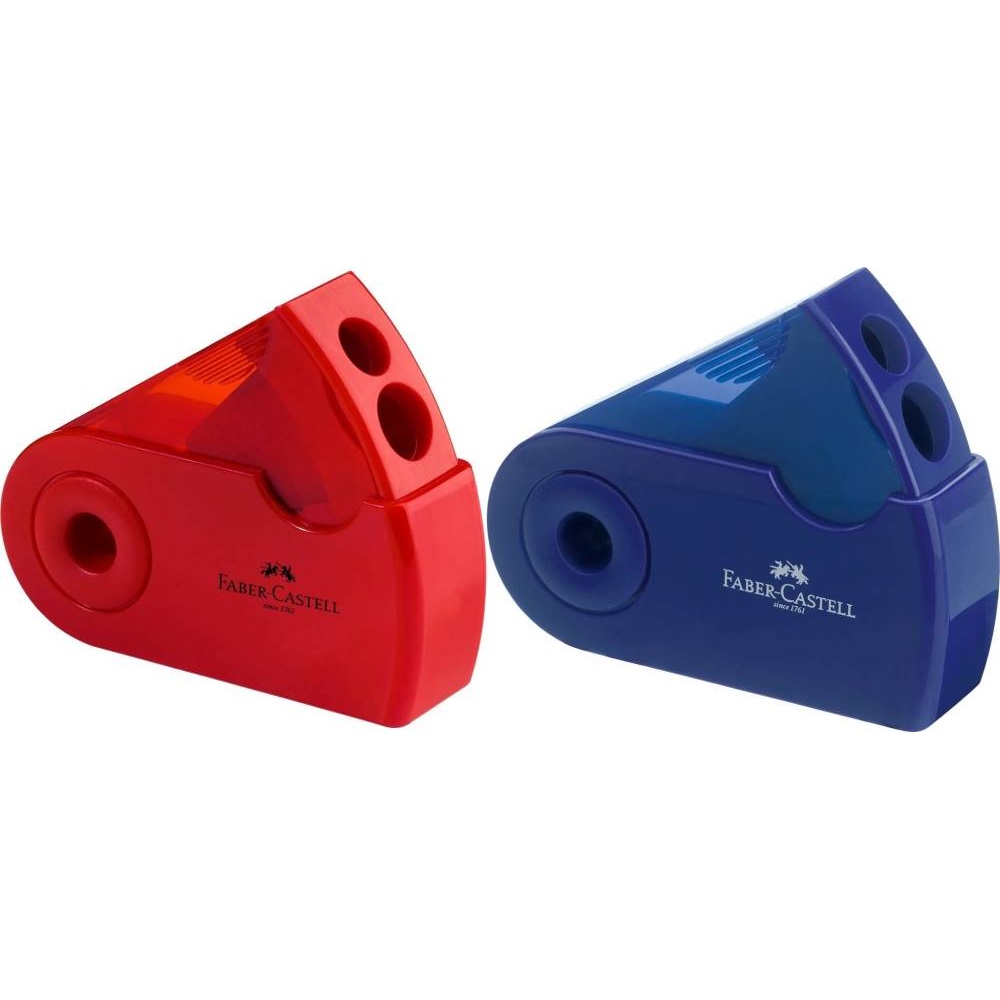Doppelspitzdose Sleeve | farbig sortiert | FABER-CASTELL