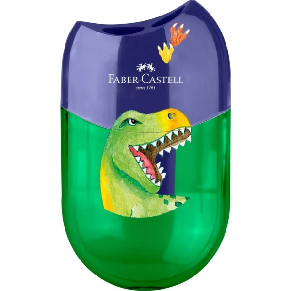 Doppelspitzdose | Dino | FABER-CASTELL