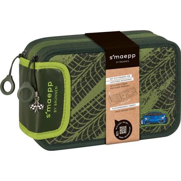 Federmäppchen | 3-fach | Fast Wheels | BRUNNEN