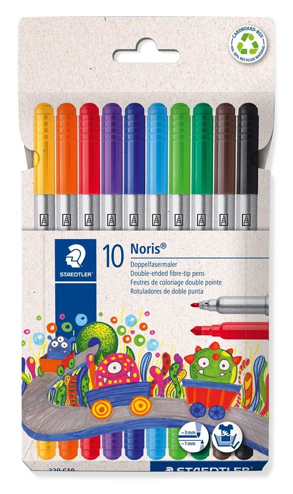 Filzstift Doppelender | 10er Etui | STAEDTLER
