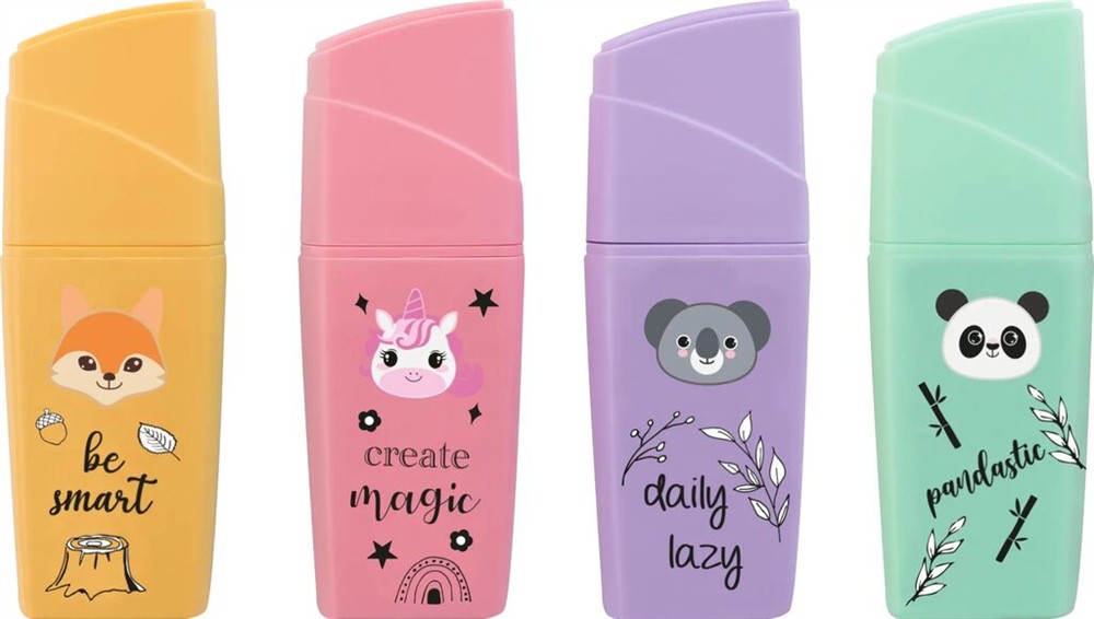Textmarker Mini Animal | 4er Pack | EBERHARD FABER – Bild 3