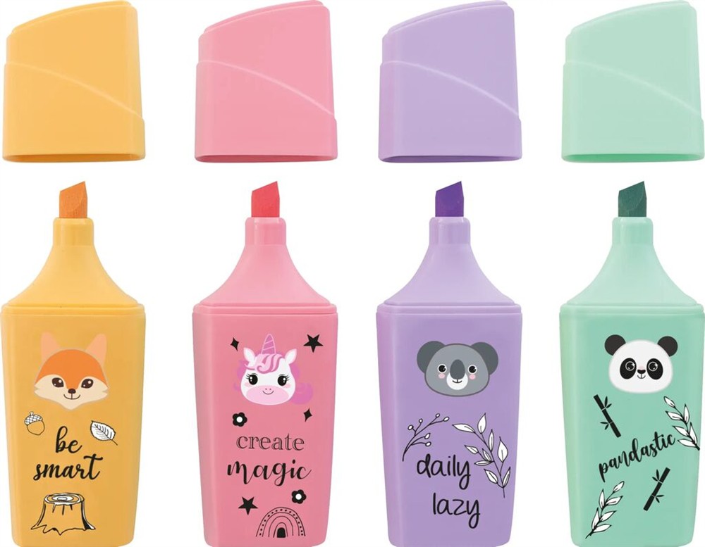 Textmarker Mini Animal | 4er Pack | EBERHARD FABER – Bild 4