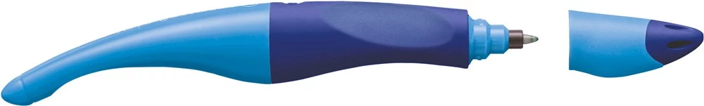 Tintenroller für Linkshänder | EASYoriginal | dunkelblau/hellblau | STABILO – Bild 2