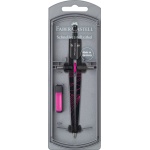 Schnellverstellzirkel Twister | pink/schwarz | FABER-CASTELL