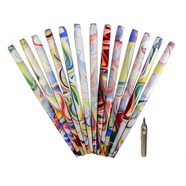Federhalter | inkl. Brause cito fein Feder | farbig sortiert | RHEITA